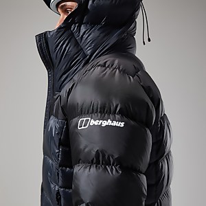 MTN Arete Ultra Down Hoodie für Herren - Schwarz