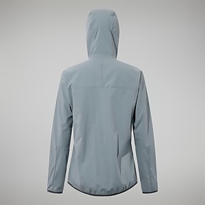 Women's Urban Arrina Full Zip Hooded Jacket - Grey