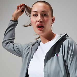 Women's Urban Arrina Full Zip Hooded Jacket - Grey