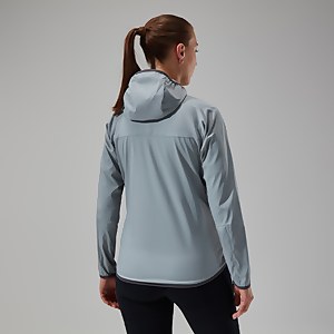 Women's Urban Arrina Full Zip Hooded Jacket - Grey