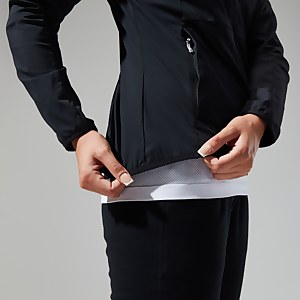 Women's Urban Arrina Full Zip Hooded Jacket - Black