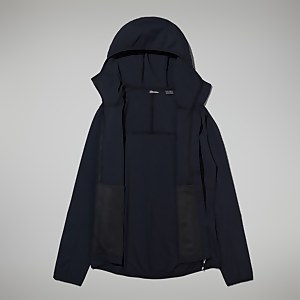 Women's Urban Arrina Full Zip Hooded Jacket - Black