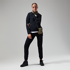 Women's Urban Arrina Full Zip Hooded Jacket - Black