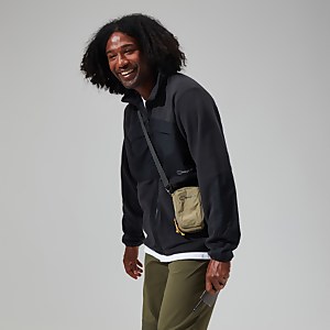 Tannen Fleece für Herren - Schwarz