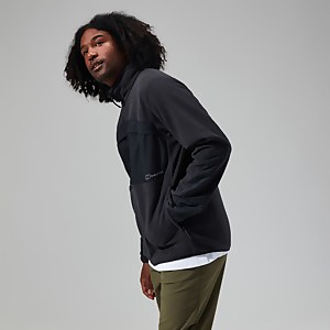 Tannen Fleece für Herren - Schwarz