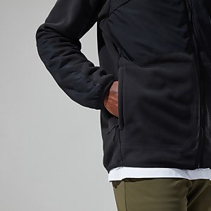 Tannen Fleece für Herren - Schwarz