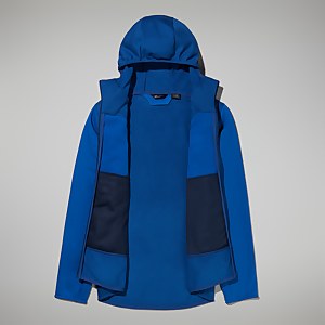 Men's Heuberg Hoody - Blue/ Dark Blue