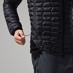 Men's Cuillin Insulated Hoody - Black/Grey