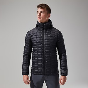 Men's Cuillin Insulated Hoody - Black/Grey