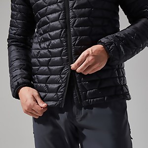 Men's Cuillin Insulated Hoody - Black/Grey