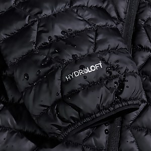 Men's Cuillin Insulated Hoody - Black/Grey