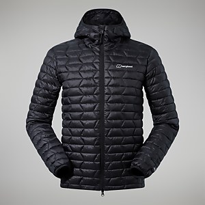 Men's Cuillin Insulated Hoody - Black/Grey