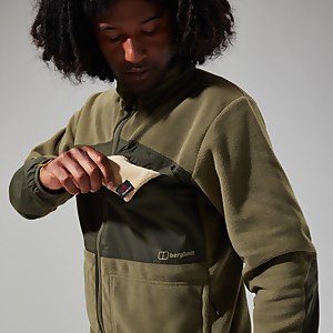 Tannen Fleece für Herren - Dunkelgrün