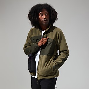 Tannen Fleece für Herren - Dunkelgrün