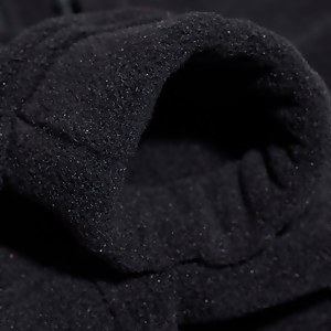 Women's Urban Cropped Co-ord Fleece Jacket - Black