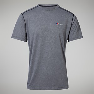 Men's Explorer Tech Tee Short Sleeve Crew - Black/White