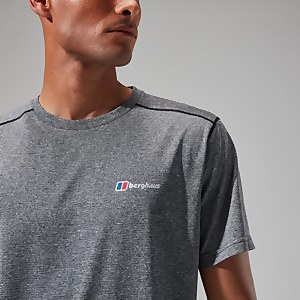 Men's Explorer Tech Tee Short Sleeve Crew - Black/White
