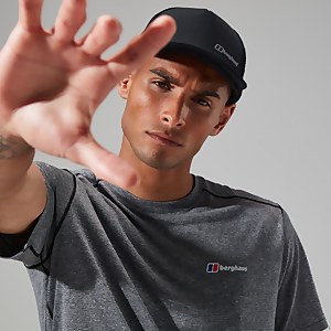 Men's Explorer Tech Tee Short Sleeve Crew - Black/White