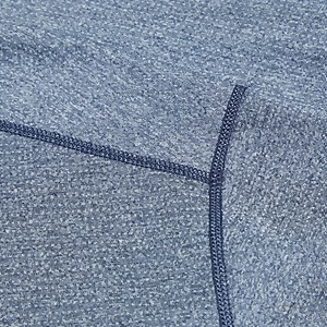 Men's Explorer Tech Tee Short Sleeve Crew - Dark Blue/White