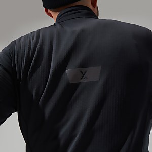 Men's MTN Arete LB Half Zip - Black