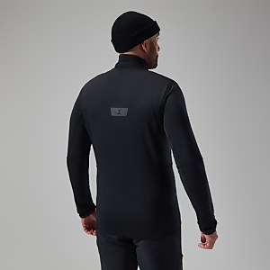 Men's MTN Arete LB Half Zip - Black