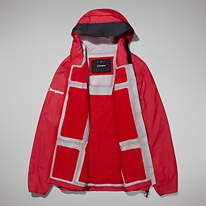 Women's MTN Guide Hyper Alpha Jacket - Red/Black