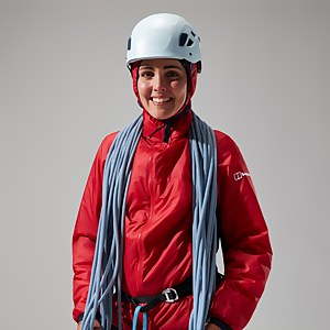 Women's MTN Arete LB Synthetic Hoody - Red/Black