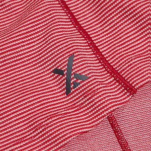 MTN Guide Long Sleeve Half Zip Fleece für Damen - Rot