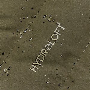 Men's Theran Hybrid Hooded Jacket - Dark Green