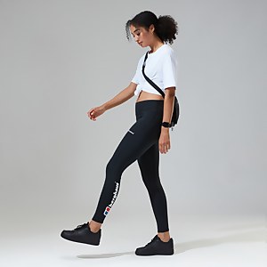 Women's Berghaus Big Logo Core Legging - Black
