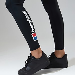 Women's Berghaus Big Logo Core Legging - Black