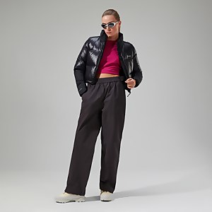 Women's Arkos Reflect Crop Down Jacket Black - 12