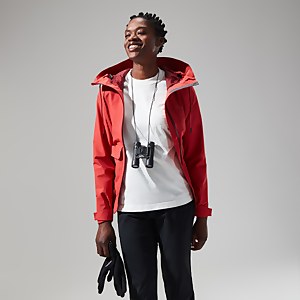 Women's Highraise Gore-Tex Jacket - Red