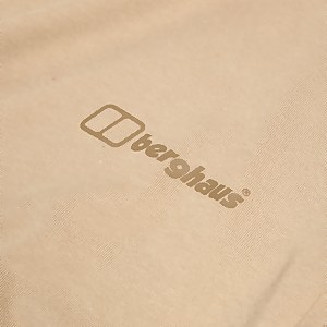 Men's Organic Colour Logo Super Stretch Tee Natural