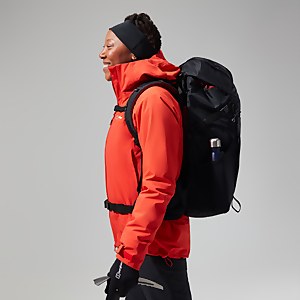 Women's Highland Storm 3L Waterproof Jacket - Orange