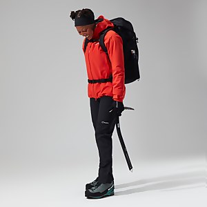 Women's Highland Storm 3L Waterproof Jacket - Orange