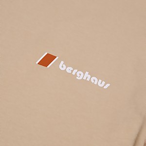 Unisex Orginal Heritage F&B Logo Long Sleeve T-Shirt - Natural