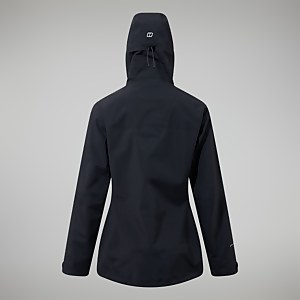 Highland Storm 3L Wasserdichte Jacken für Damen - Schwarz
