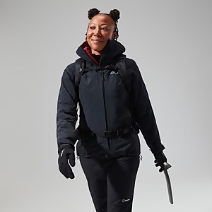 Women's Highland Storm 3L Waterproof Jacket Black - 12