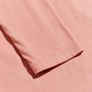 Linear Landscapre Long Sleeve T-Shirt für Damen - Rosa