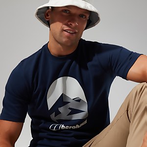 Edale Mtn Short Sleeve T-Shirt für Herren Dunkelblau - M