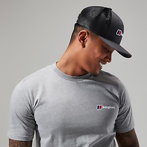 Logo Recognition Trucker Cap - Grau/Schwarz