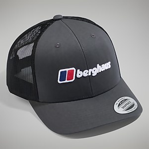 Logo Recognition Trucker Cap - Grau/Schwarz