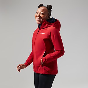 Mehan Vented Jacken für Damen - Dunkelrot