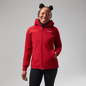 Mehan Vented Jacken für Damen - Dunkelrot