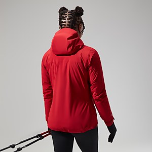 Mehan Vented Jacken für Damen - Dunkelrot