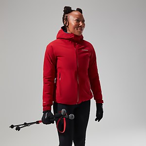 Mehan Vented Jacken für Damen - Dunkelrot