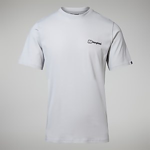 Men's Colour Logo Super Stretch Tee Light Grey