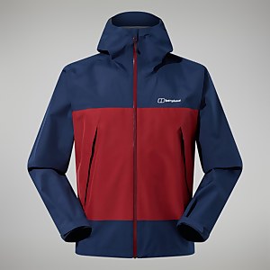 Paclite Dynak Gore-Tex Jacken für Herren - Dunkelblau/Dunkelrot