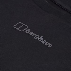 Women's Boyfriend Logo Short Sleeve Tee Black